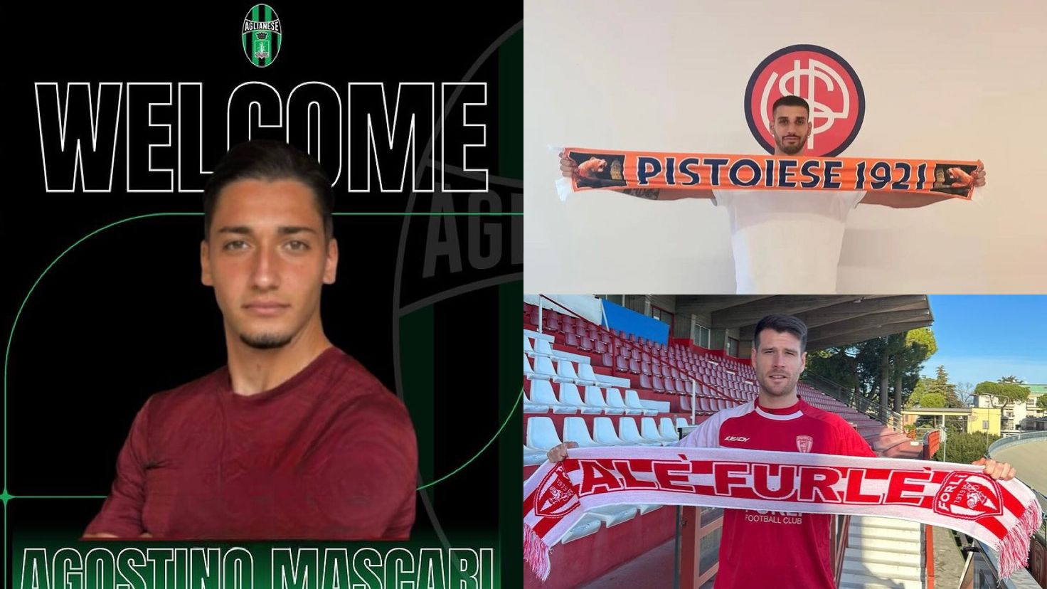 Serie D/Le ultime di mercato dal girone D: Forlì, Aglianese e Pistoiese infoltiscono la rosa