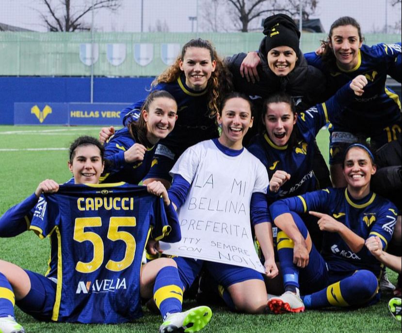 Hellas Verona Women/Tegola per mister Pachera: stagione finita per una giocatrice gialloblu