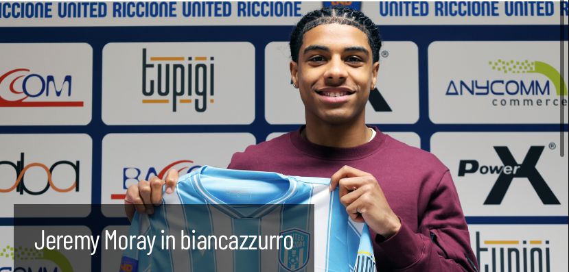 Un talentuoso e giovane esterno approda allo United Riccione: l’annuncio