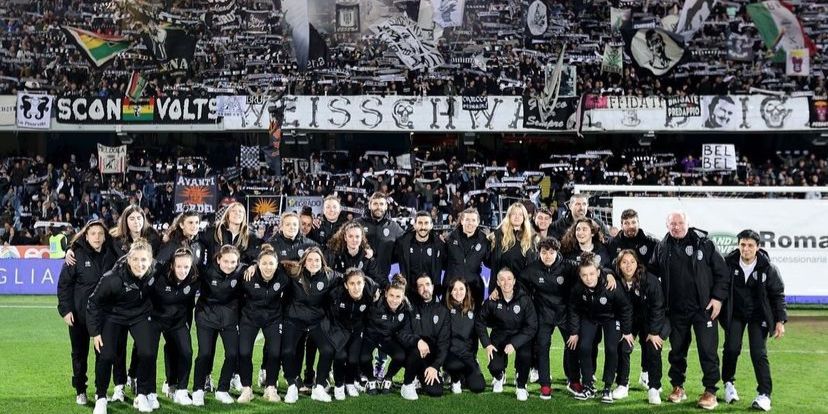 Cesena Femminile, tripudio per le ragazze di Conte ospiti all’Orogel Stadium-Dino Manuzzi