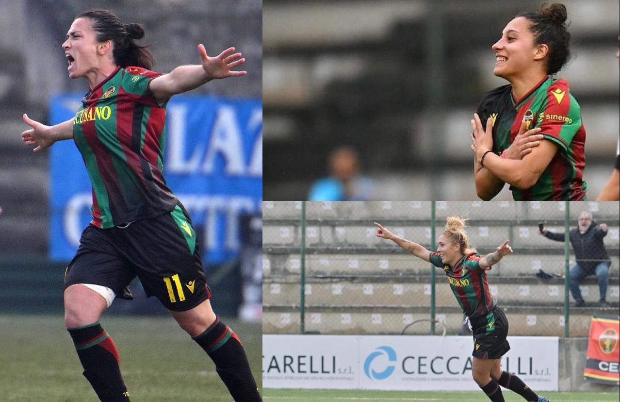Serie B Women, Ternana macchina da gol: tre giocatrici in doppia cifra