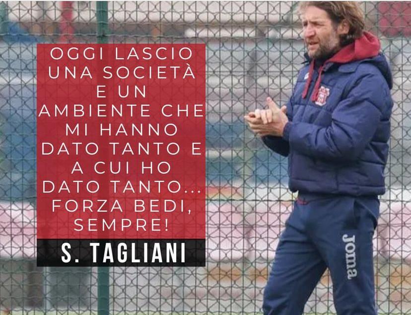 Bedizzolese, mister Tagliani saluta: “Lascio una società che mi ha dato tanto” 