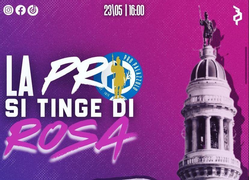 La Pro Palazzolo si tinge di rosa: annunciata un’importante novità