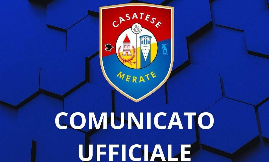 La Casatese trasloca questa domenica: ecco dove giocherà contro la Folgore Caratese