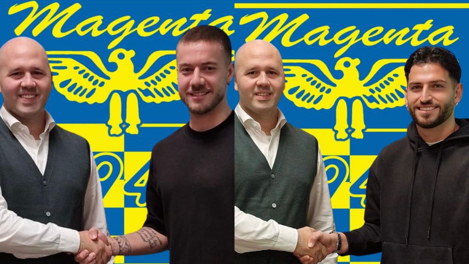 L’Albenga si sfalda e il Magenta ne approfitta: ufficiali Salvato e Farinhas e Taffner