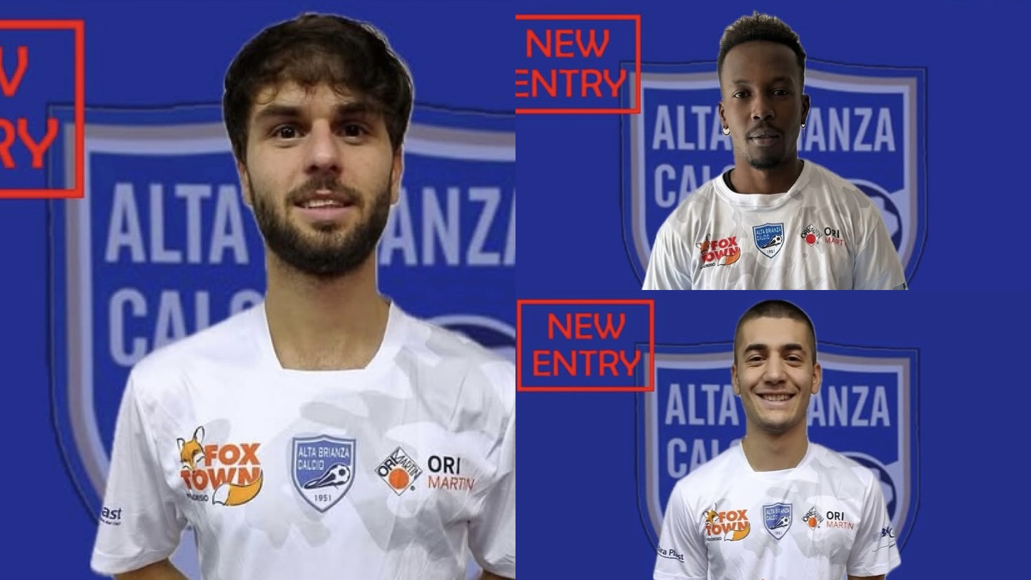 AltaBrianza, presentazioni ufficiali per tre giocatori: Thomas Pedrabissi, Matteo Comberiati e Mansour Niang