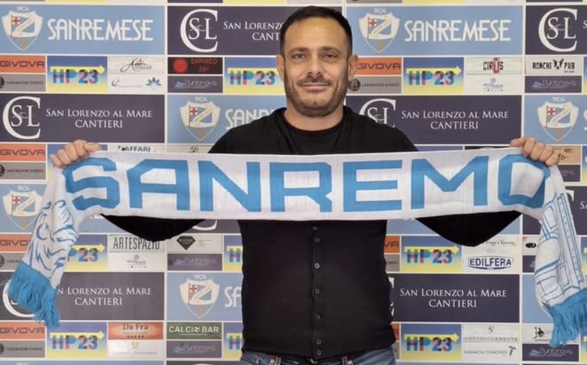 Manuel Scalise riparte dal girone A: è il nuovo allenatore della Sanremese