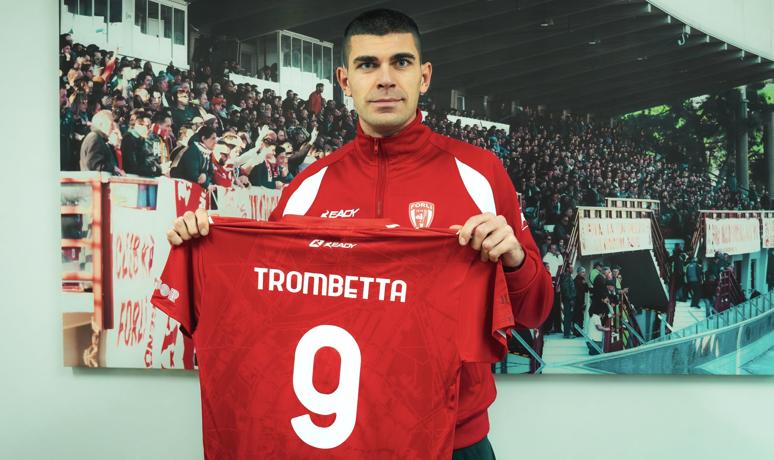Il Forlì ha un nuovo bomber: dalla Giana ufficiale Michele Trombetta