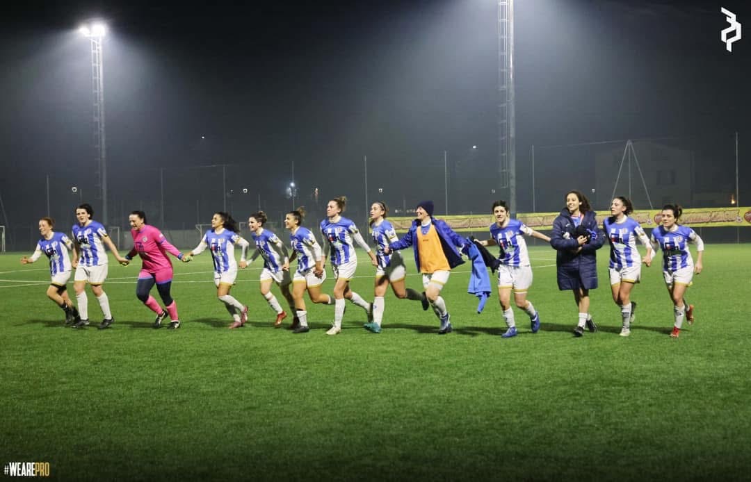 La Pro Palazzolo Women continua a macinare punti verso l’obiettivo Serie C: nove partite alla fine della stagione