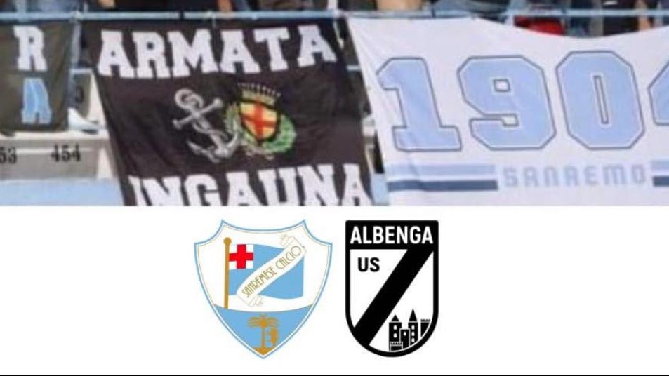 Esclusione Albenga, anche la Sanremese si esprime sui propri social: “Sempre vicini ai cugini ingauni, questo è un nuovo fallimento del calcio italiano”