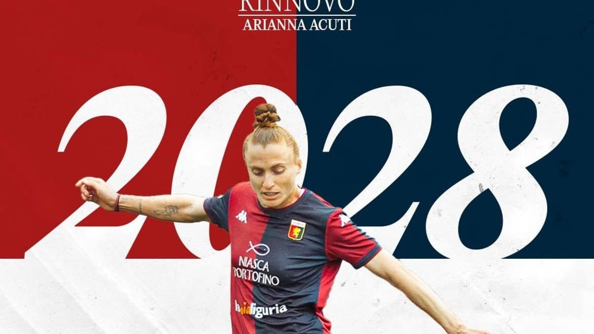 Genoa Women, Arianna Acuti rinnova fino al 2028