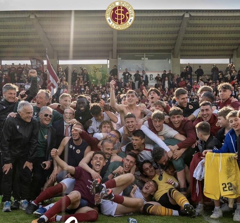 Il Livorno rivede il professionismo: ufficiale la promozione in C con quattro giornate giornate di anticipo