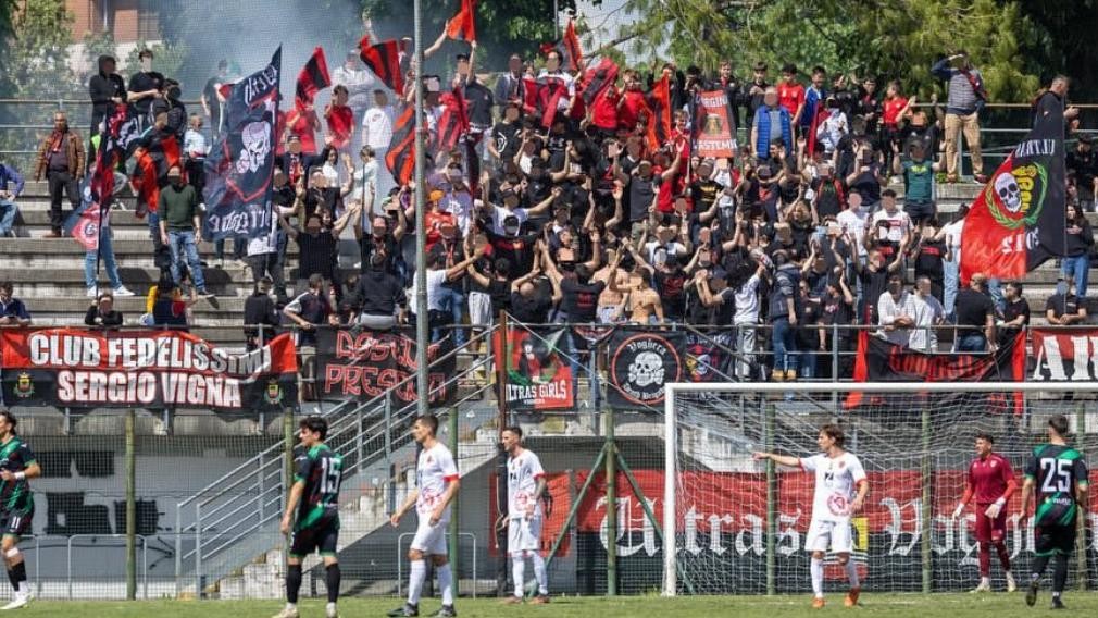 I tifosi della Vogherese rispondono al divieto di trasferta a Imperia: “Inconcepibile e vergognoso”