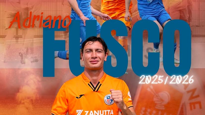 Rinnovo per l’ex Sangiuliano City, Adriano Fusco: ecco dove giocherà