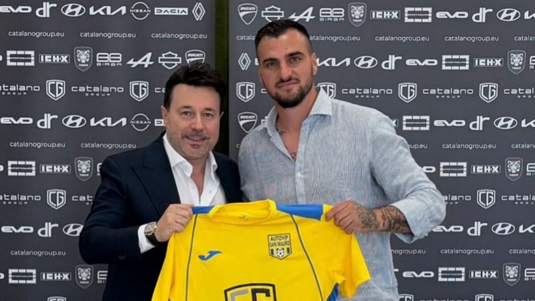 Autovip San Mauro, che colpo! In panchina arriva l’ex Serie A Davide Lanzafame