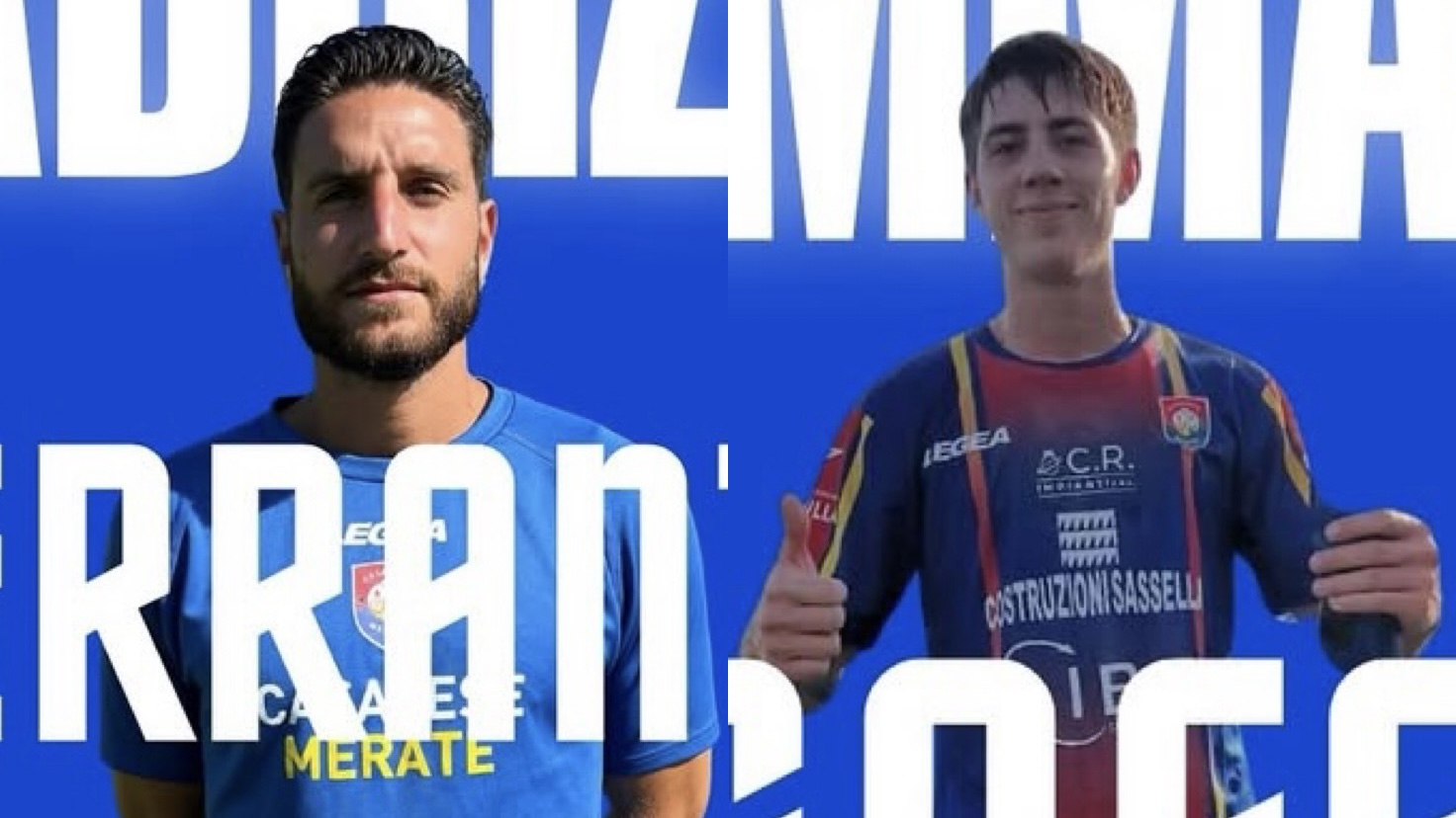 Casatese Merate, proseguono i rinnovi: blindati Fabrizio Ferrante e Tommaso Goffi
