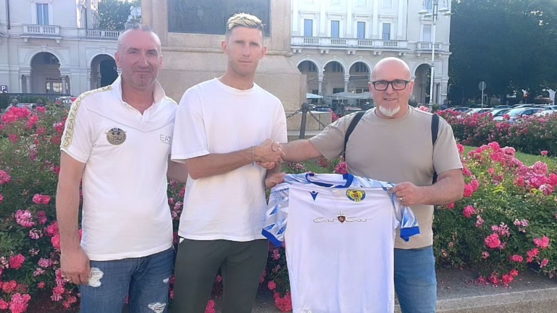 Città di Cossato, il primo colpo post promozione è il difensore Klodian Samina dall’Oleggio