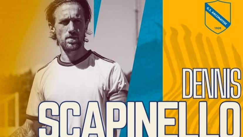 L’Arconatese incendia il mercato d’Eccellenza: ufficiale la firma di Scapinello