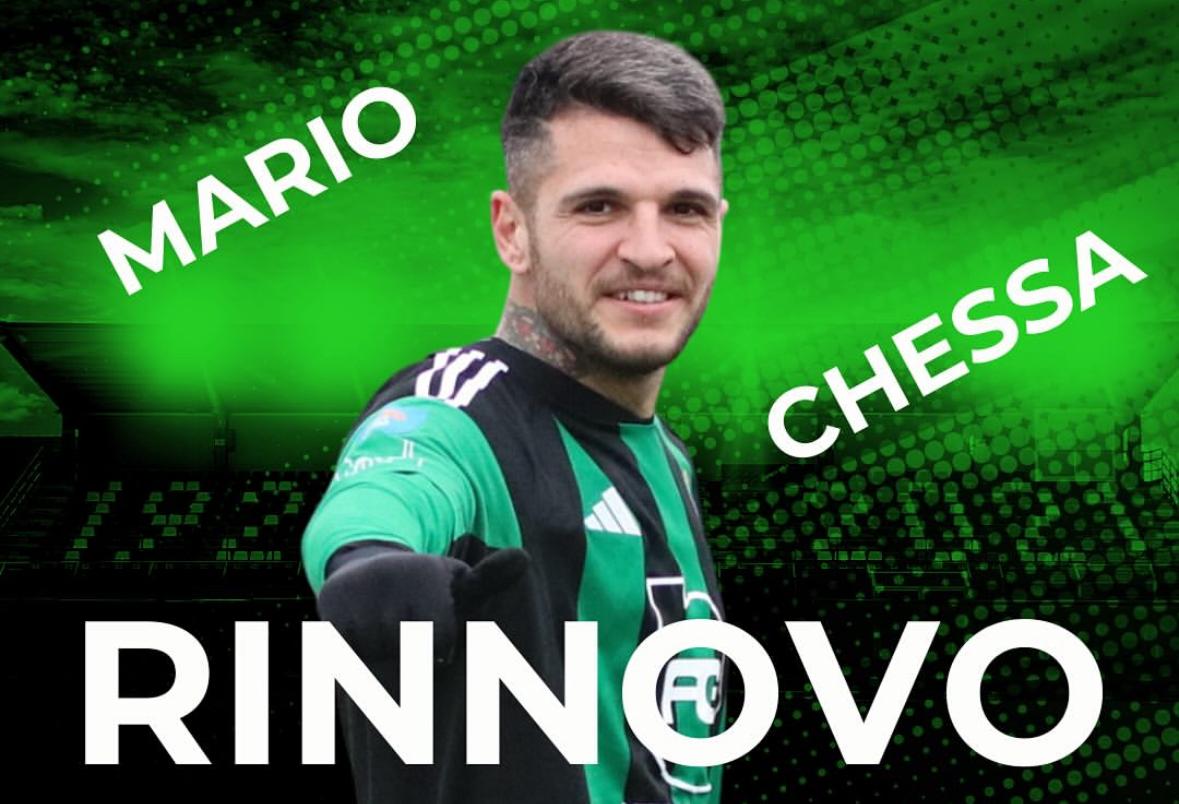 La Castellanzese annuncia il rinnovo più importante: Chessa vestirà neroverde