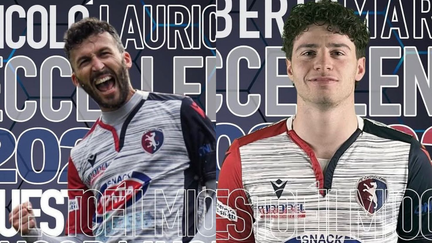 Eccellenza, il Castiglione conferma Nicolò Lauricella e riaccoglie Alberto Maroni in difesa