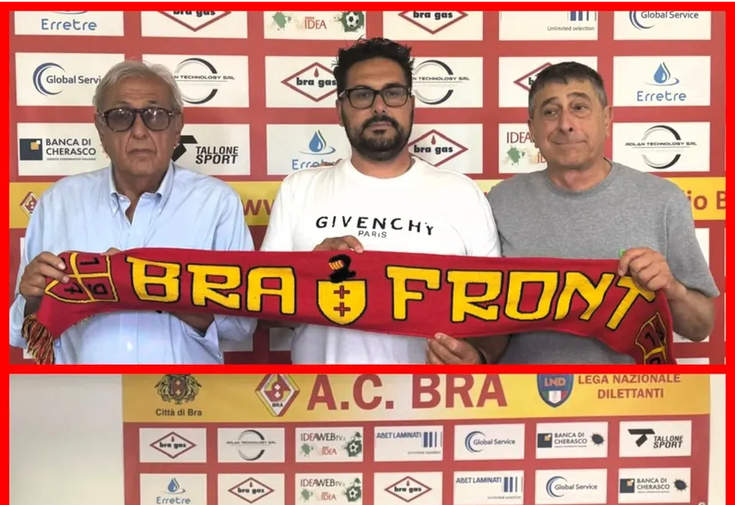 Bra, la magia continua: mister Fabio Nisticò rimane in giallorosso anche in Serie C