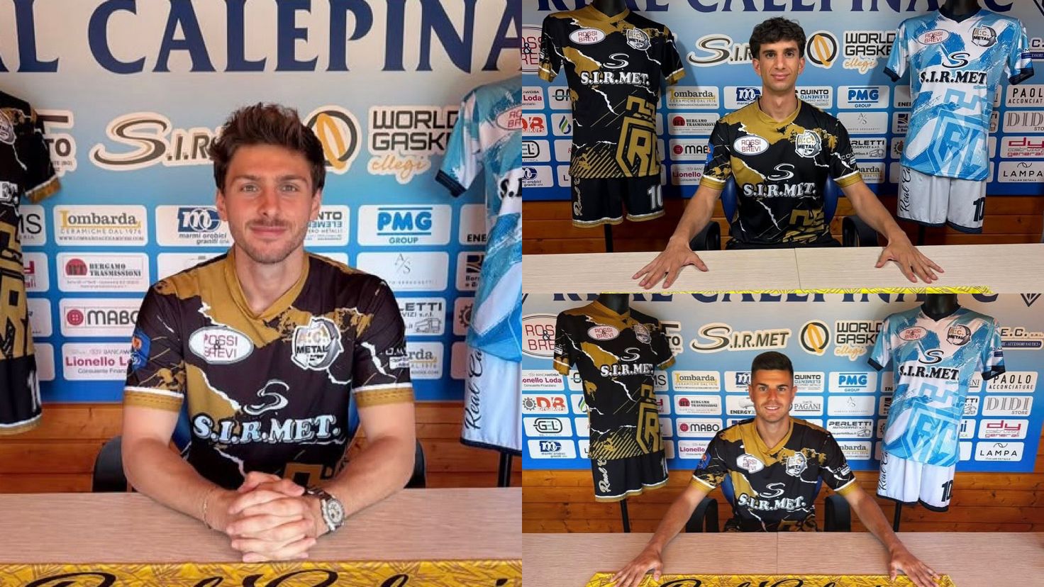 La difesa della Real Calepina si rinforza: ufficiali gli arrivi di Brogni, Semprini e Freri